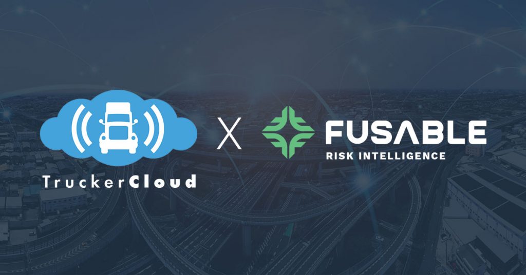 TruckerCloud and Fusable Risk Intelligence partnership image